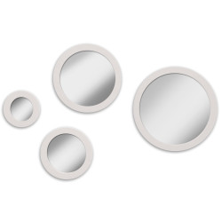 Juego de 4 lunas circulares Miraggio
