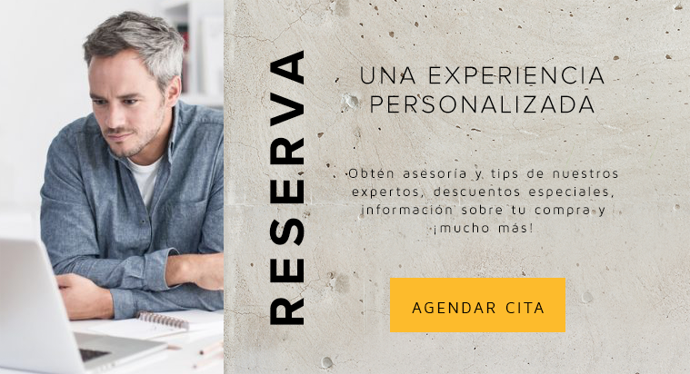 Agenda tu cita para visitar nuestros showrooms