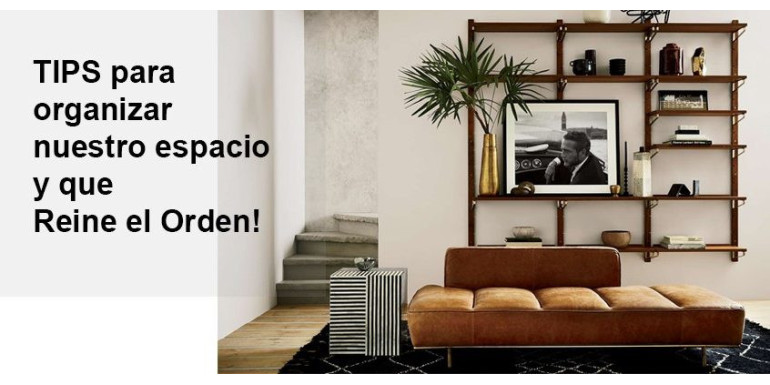 Tips para organizar nuestro espacio y que reine el orden!