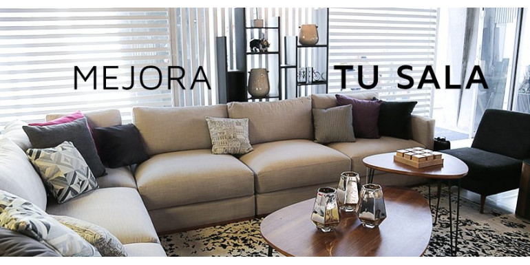 6 formas para mejorar los espacios de tu sala